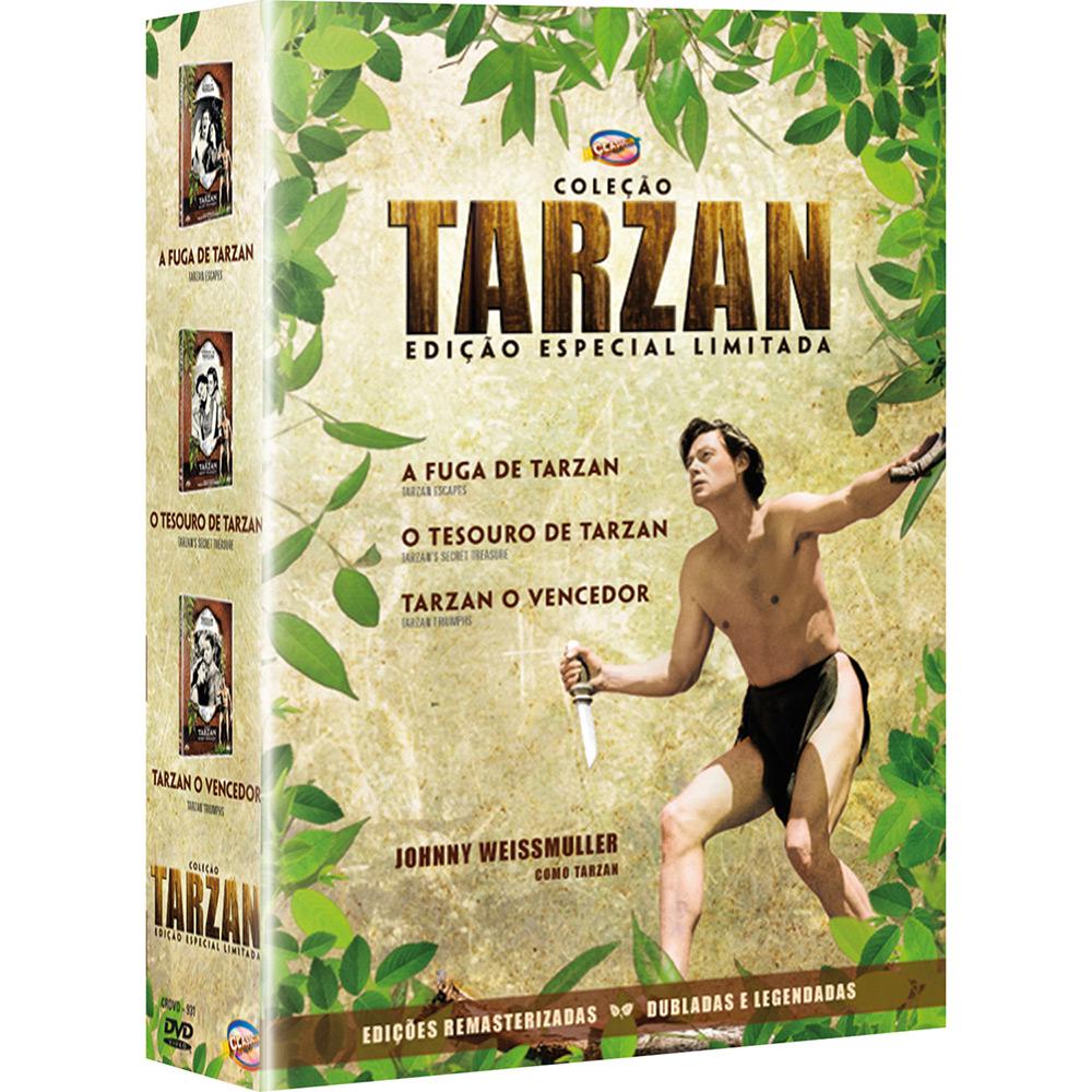 DVD - Coleção Tarzan - Edição Especial Limitada (3 Discos) é bom? Vale a pena?