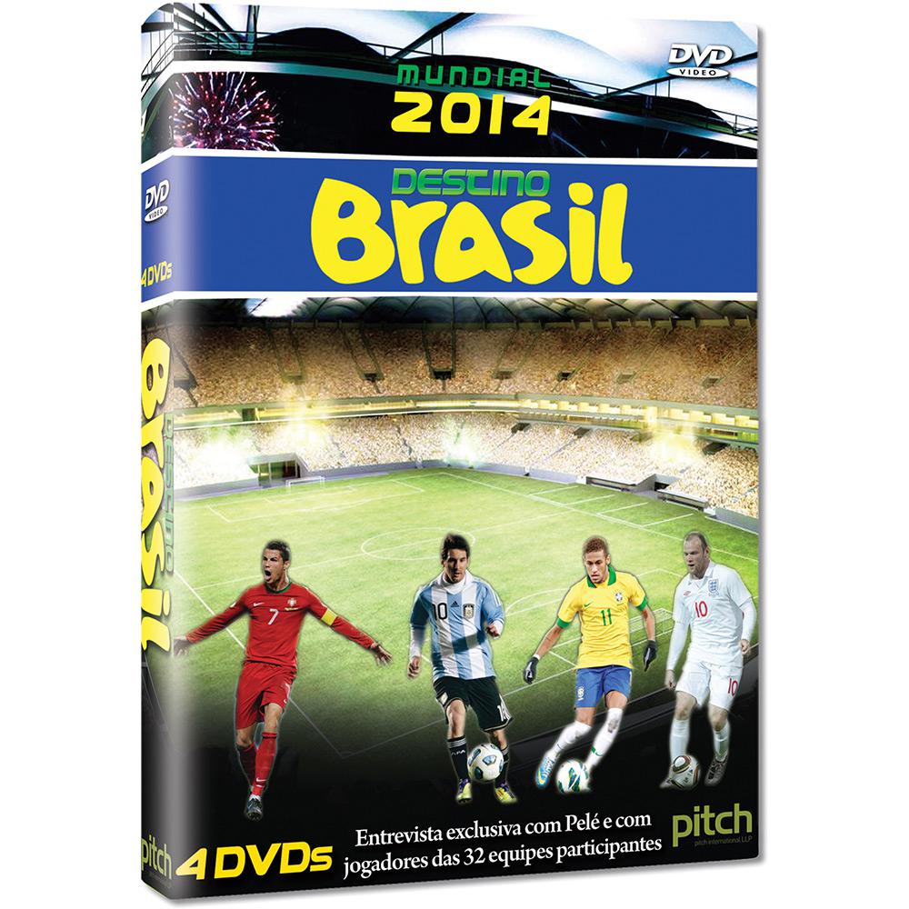 DVD - Destino Brasil - Mundial 2014 (4 discos) é bom? Vale a pena?