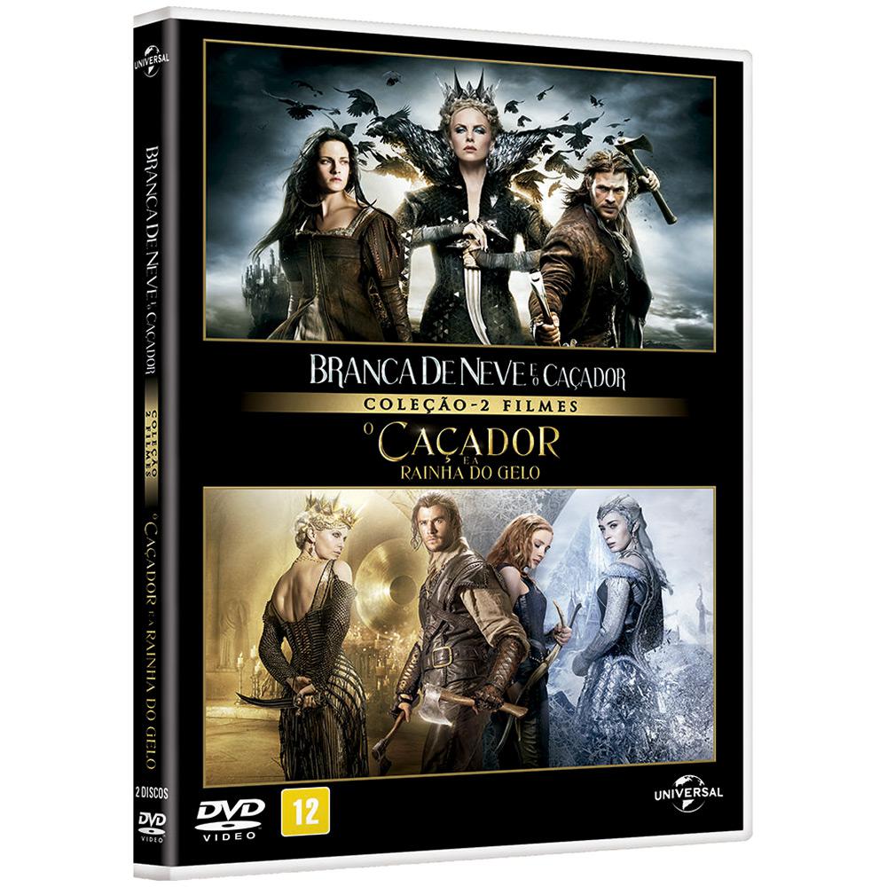 DVD Duplo Branca de Neve e o Caçador + O Caçador e a Rainha do Gelo é bom? Vale a pena?