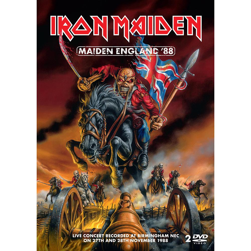 DVD Duplo Iron Maiden-Maiden England 88 é bom? Vale a pena?