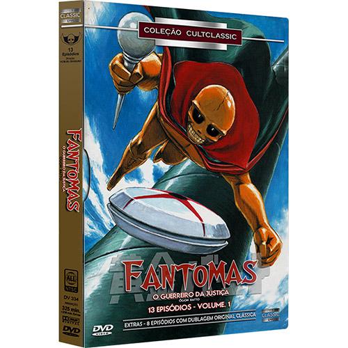 DVD - Fantomas: O Guerreiro da Justiça Vol. 1 (3 Discos) é bom? Vale a pena?