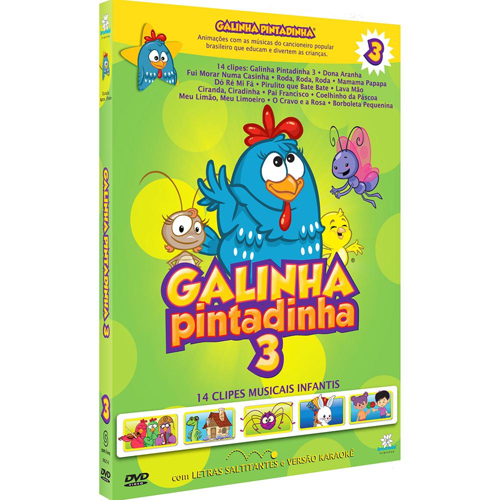 DVD Galinha Pintadinha 3 é bom? Vale a pena?