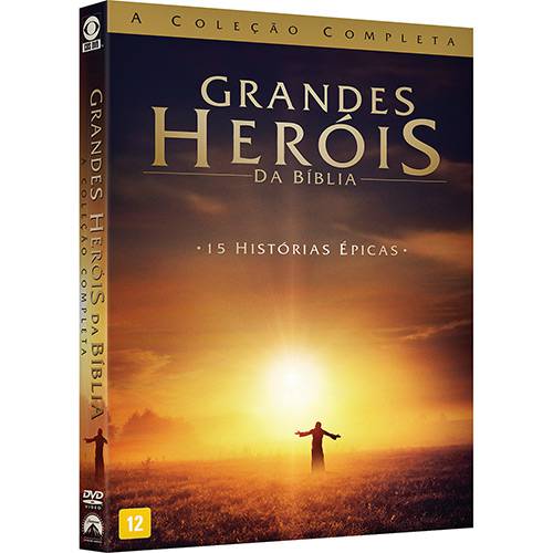 DVD - Grandes Heróis da Bíblia - 15 Histórias Épicas - a Coleção Completa (4 Discos) é bom? Vale a pena?