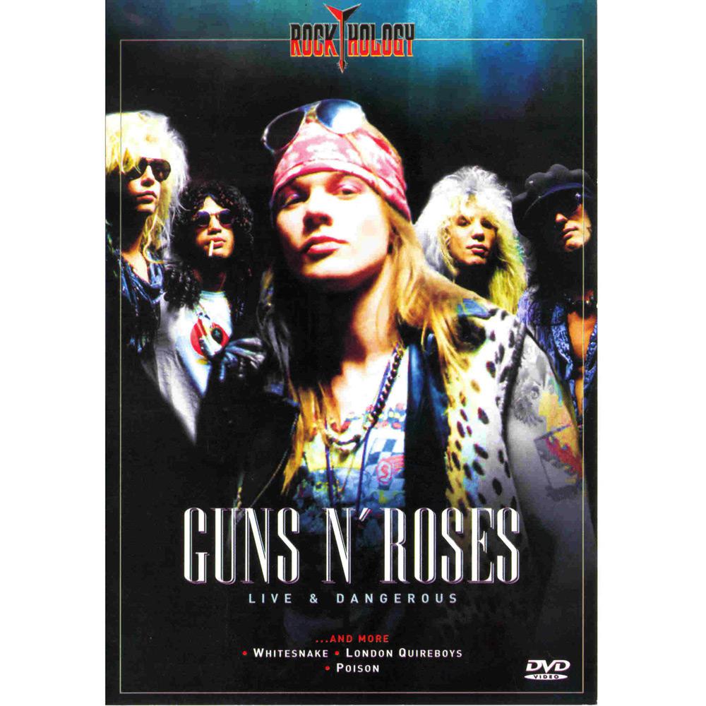DVD Guns'N'Roses - Live and Dangerous é bom? Vale a pena?