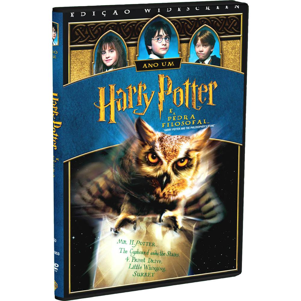 DVD Harry Potter e a Pedra Filosofal: Ano Um - Edição Widescreen é bom? Vale a pena?