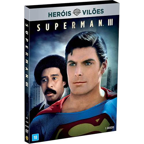 DVD Heróis Vs Vilões: Superman III é bom? Vale a pena?