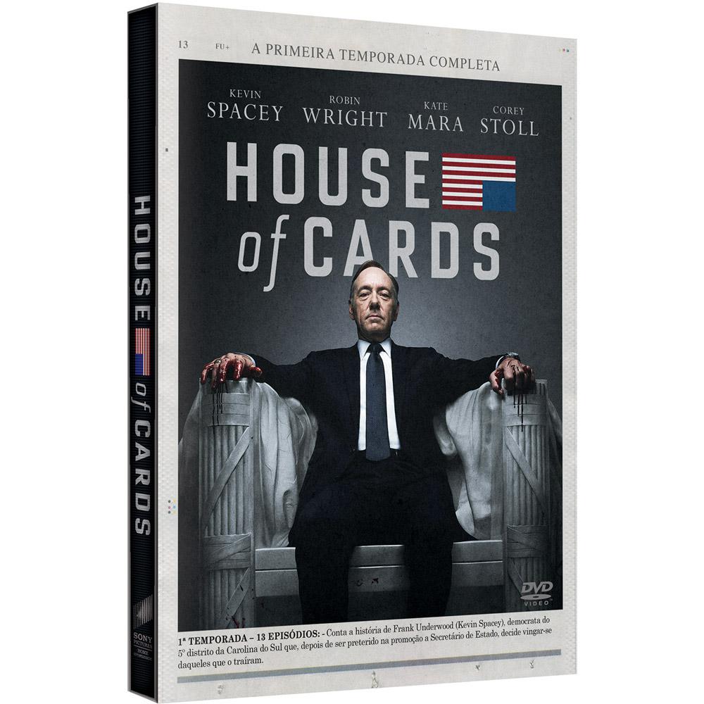 DVD - House Of Cards - 1ª Temporada Completa (4 Discos) é bom? Vale a pena?