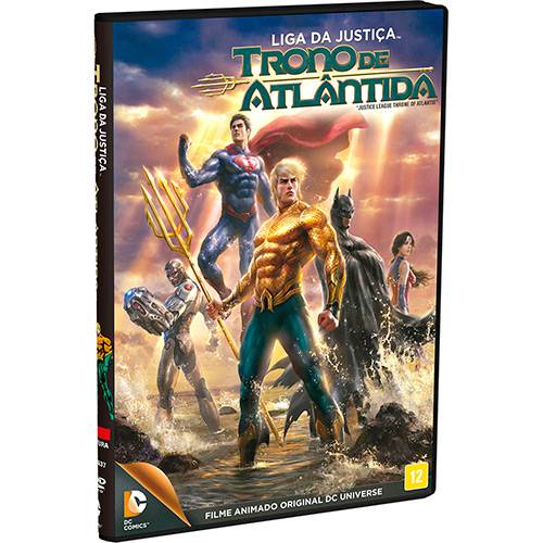 DVD - Liga da Justiça: Trono de Atlântida é bom? Vale a pena?