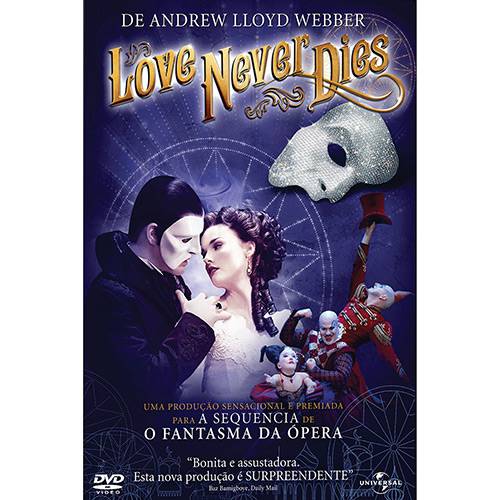 DVD Love Never Dies é bom? Vale a pena?