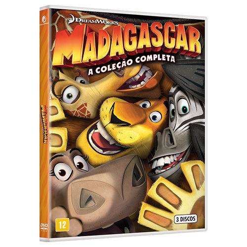 DVD - Madagascar Coleção Completa (3 Filmes) é bom? Vale a pena?