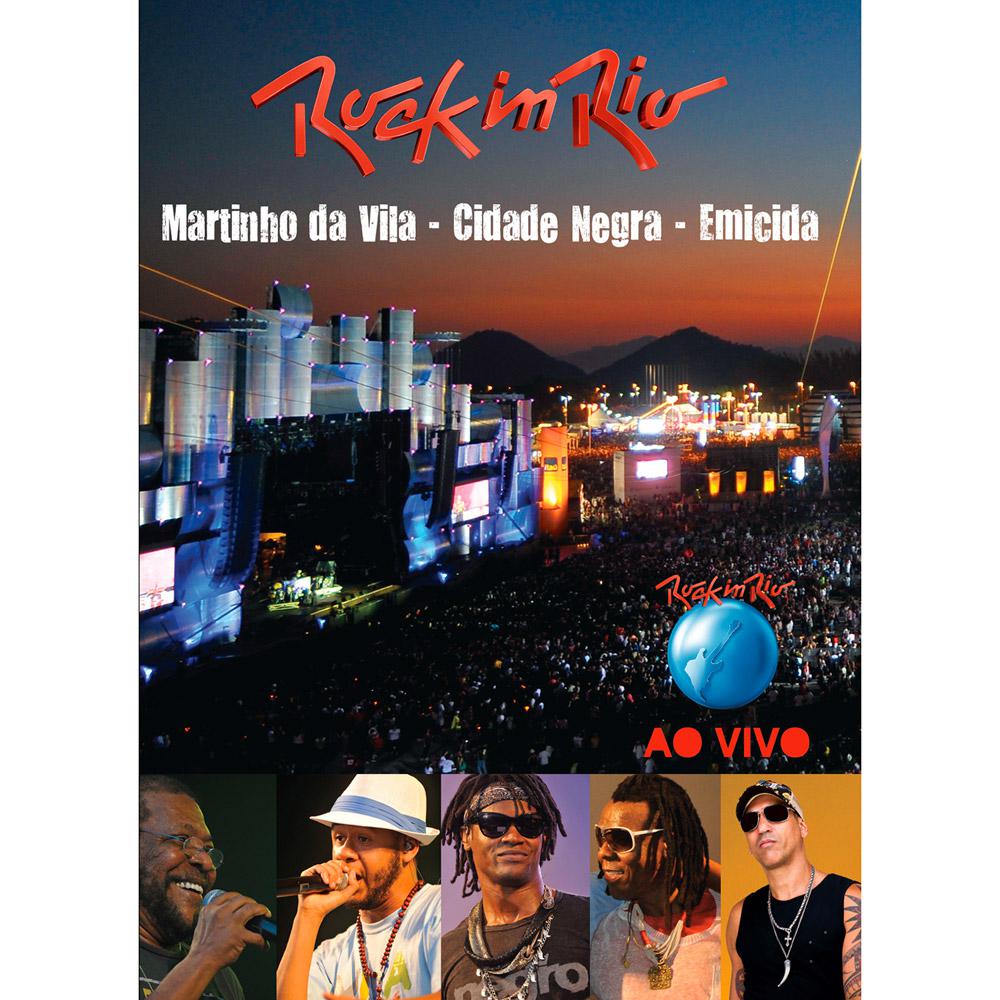 DVD Martinho Da Vila, Cidade Negra E Emicida - Rock In Rio Ao Vivo é bom? Vale a pena?