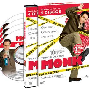 DVD Monk - 2ª Temporada (4 DVDs) é bom? Vale a pena?