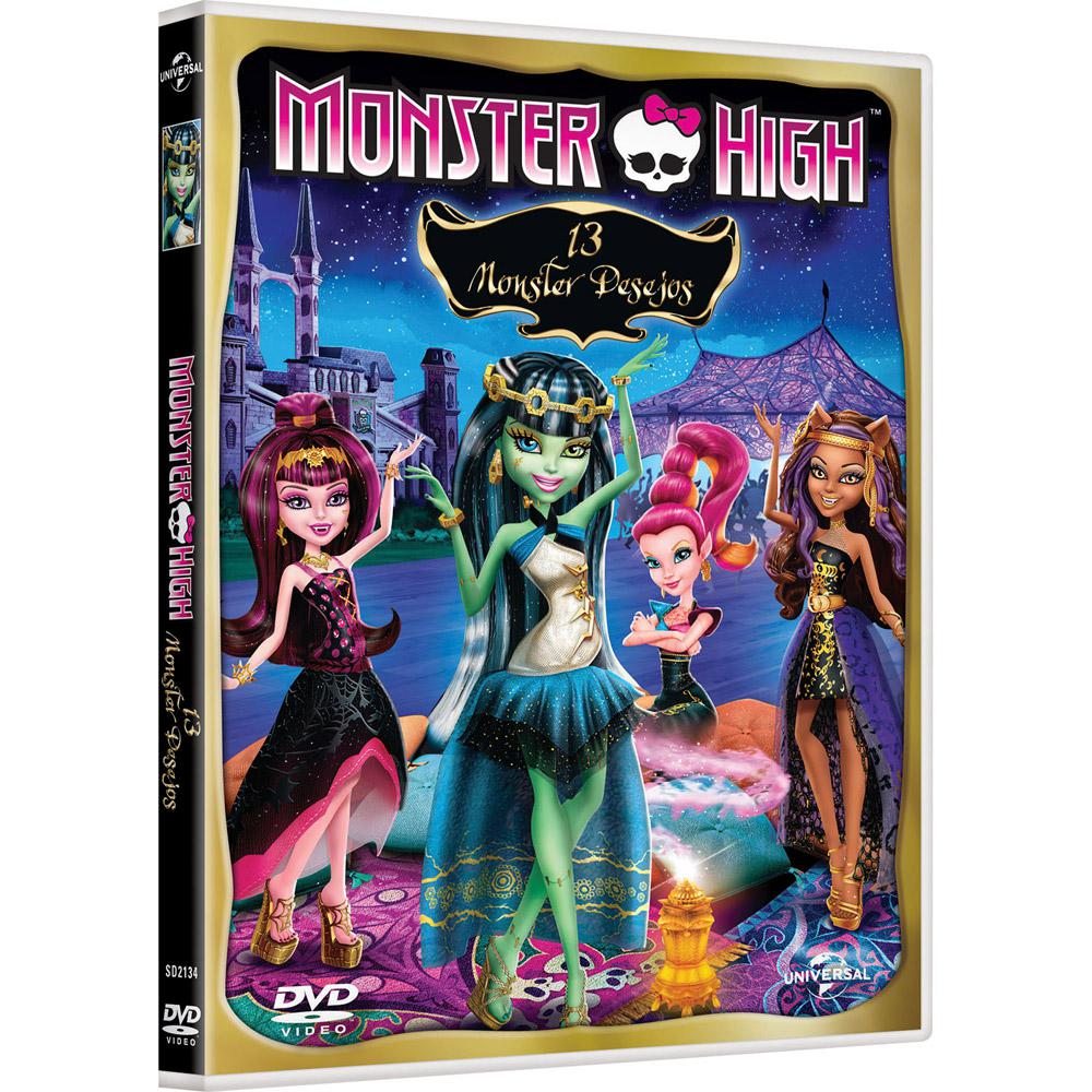 DVD Monster High: 13 Monster Desejos é bom? Vale a pena?