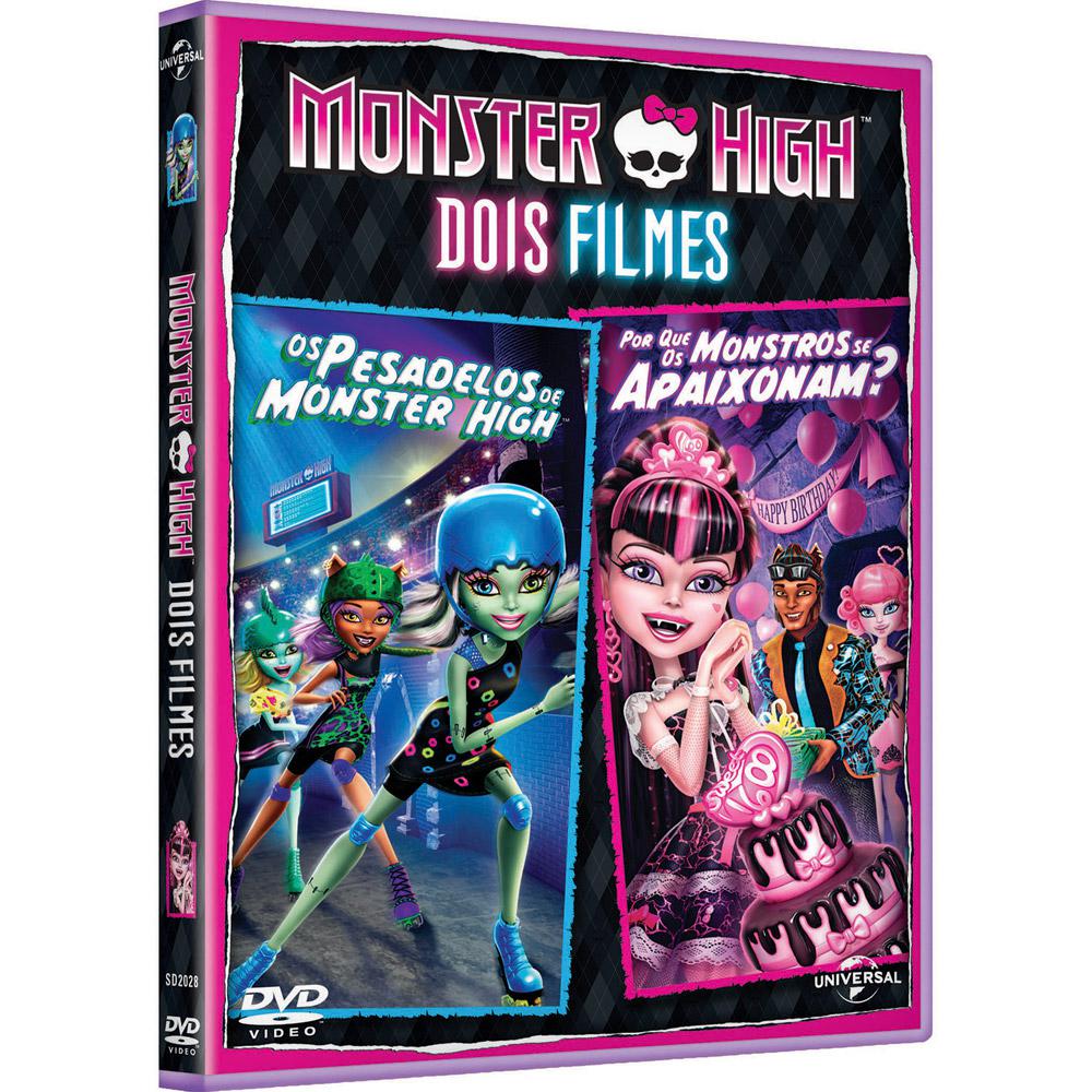 DVD Monster High - Os Pesadelos de Monster High e Por que os Monstros se Apaixonam? (1 Disco) é bom? Vale a pena?