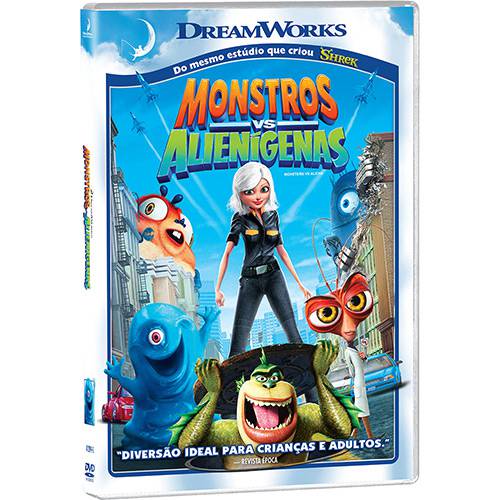 DVD - Monstros Vs Alienígenas é bom? Vale a pena?