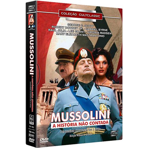 DVD - Mussolini - A História Não Contada (3 Discos) é bom? Vale a pena?