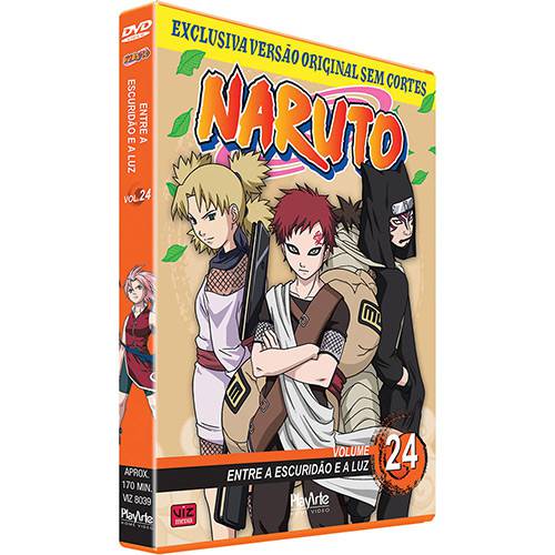 DVD Naruto - Vol. 24 é bom? Vale a pena?