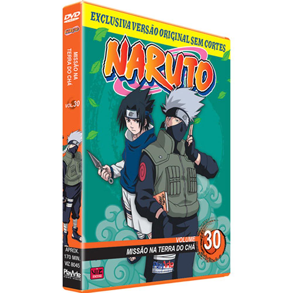DVD Naruto - Volume 30 - Missão na Terra do Chá é bom? Vale a pena?