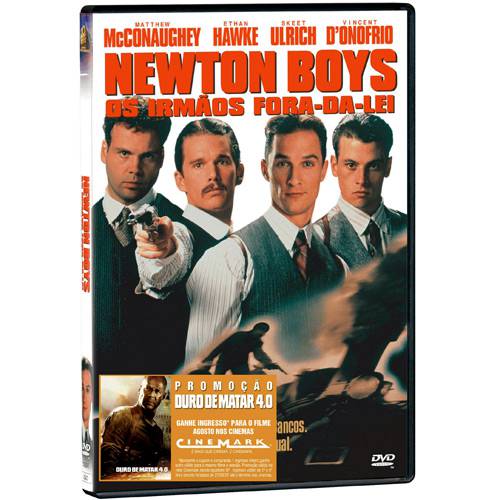 DVD Newton Boys - os Irmãos Fora da Lei é bom? Vale a pena?