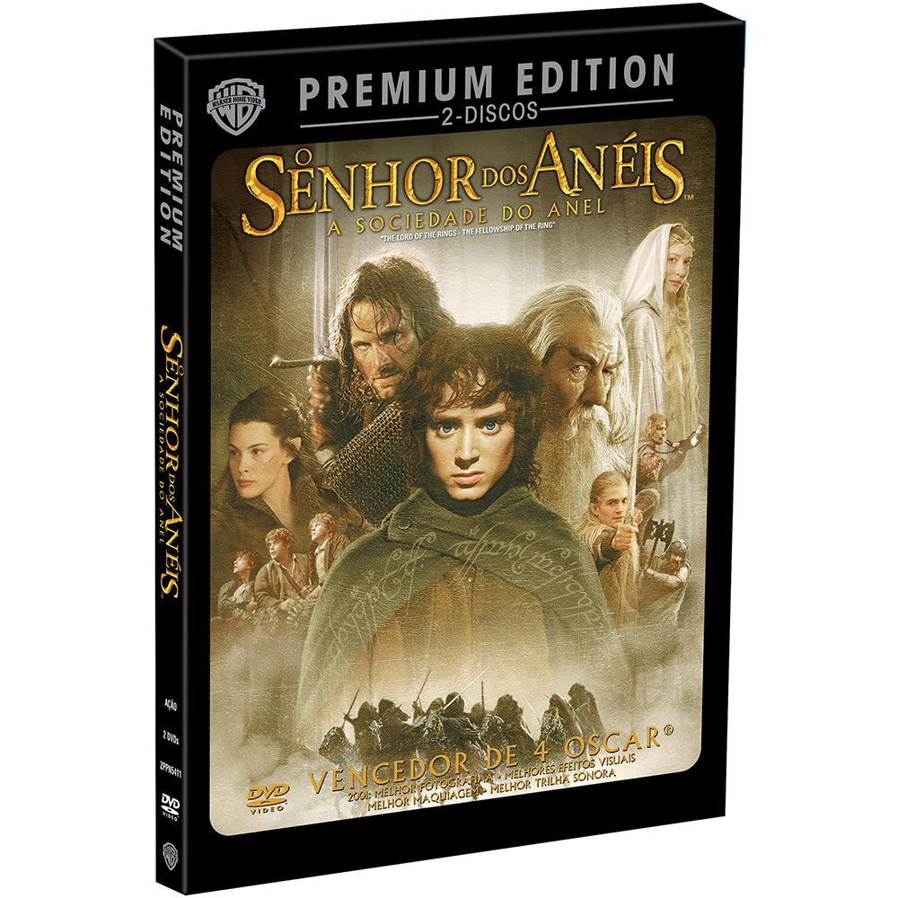 DVD - O Senhor dos Anéis - A Sociedade do Anel - Premium Edition (Duplo) é bom? Vale a pena?