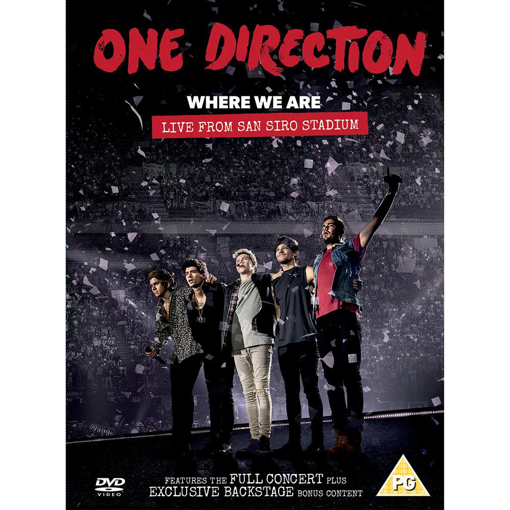 DVD - One Direction: Where We Are - Live from San Sirio Stadium é bom? Vale a pena?