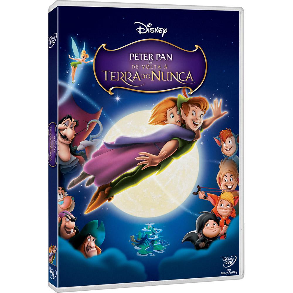 DVD Peter Pan Em de Volta à Terra do Nunca (1 Disco) é bom? Vale a pena?