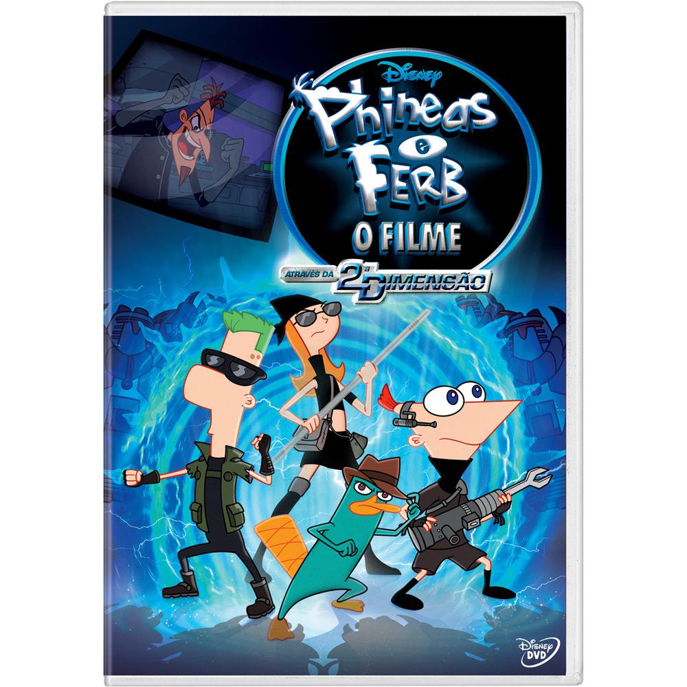 DVD Phineas e Ferb - Através da 2ª Dimensão é bom? Vale a pena?