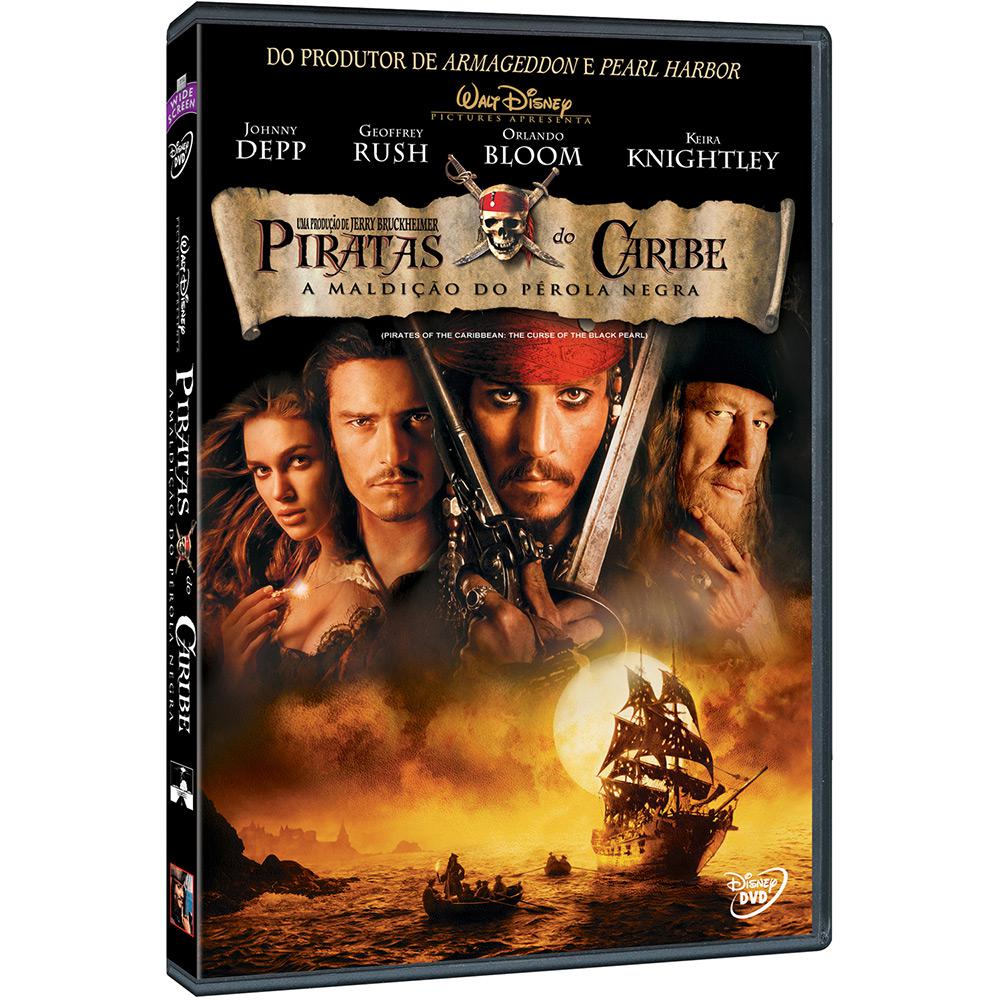 DVD Piratas do Caribe 1: A Maldição do Pérola Negra é bom? Vale a pena?