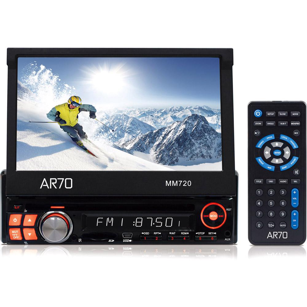 DVD Player Automotivo AR70 MM720 Tela 7" - Entradas USB, SD, AUX e p/câmera de ré é bom? Vale a pena?