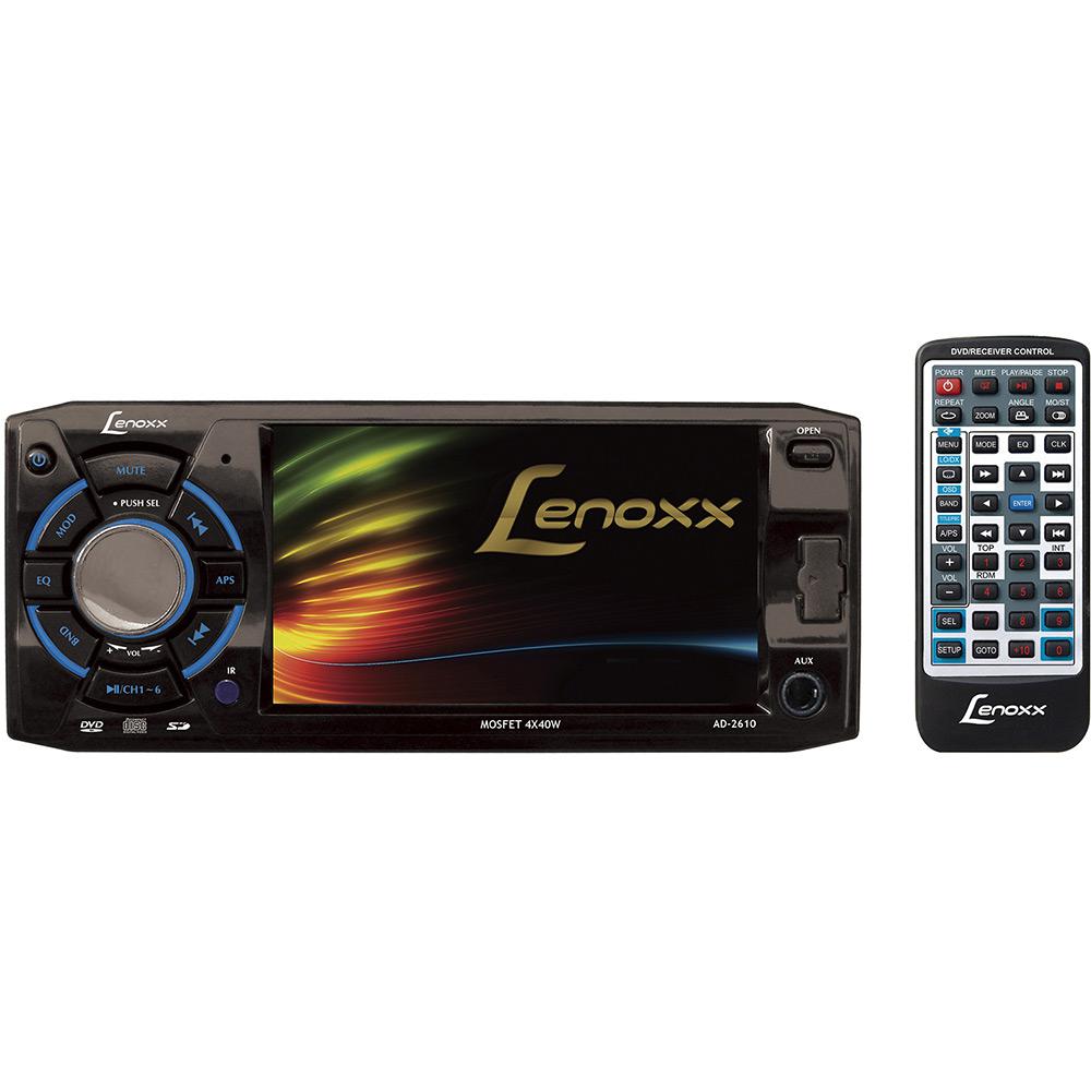 DVD Player Automotivo Lenoxx AD 2610 Tela 4.3 com Rádio FM e Entradas USB e SD é bom? Vale a pena?