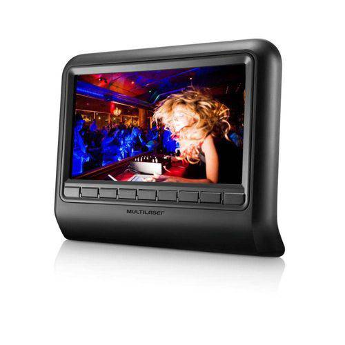 DVD Player Automotivo Multilaser 9" para Encosto de Cabeça AU705 Preto é bom? Vale a pena?