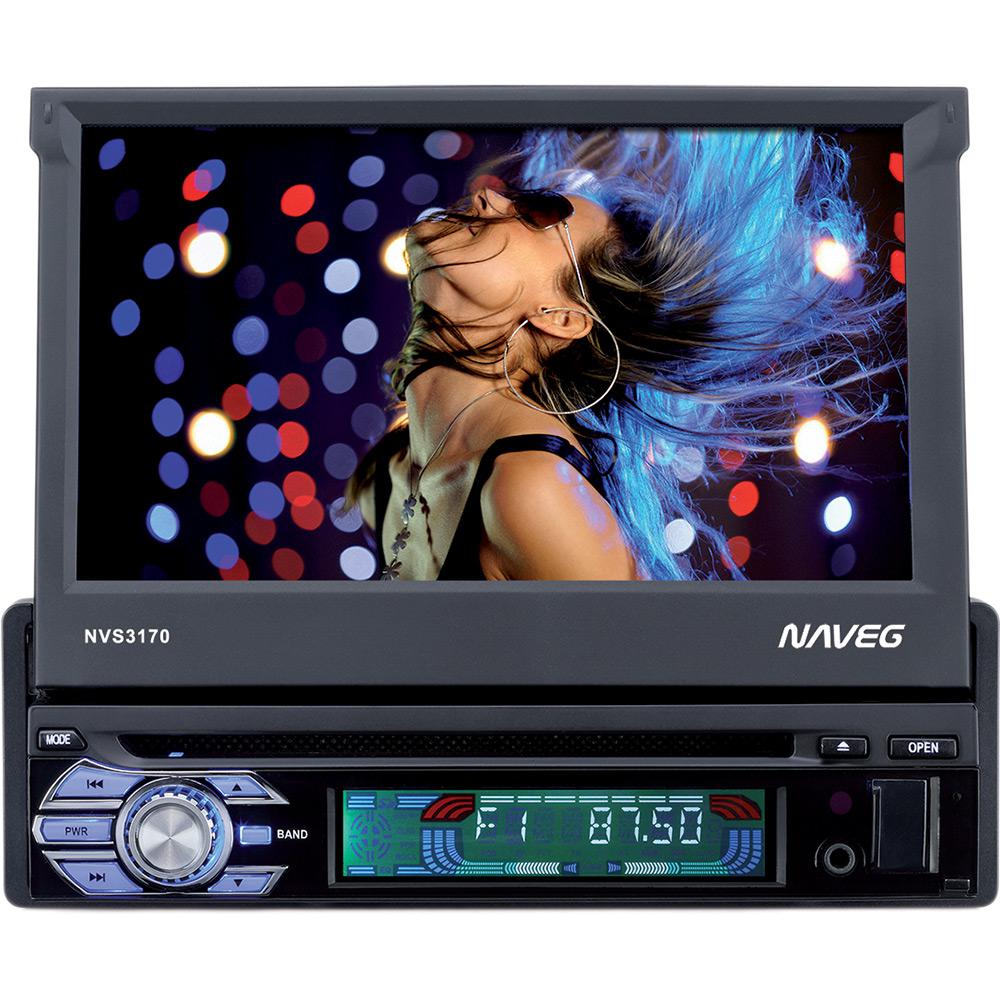 DVD Player Automotivo Naveg NVS 3170 com Tela LCD 7 USB é bom? Vale a pena?