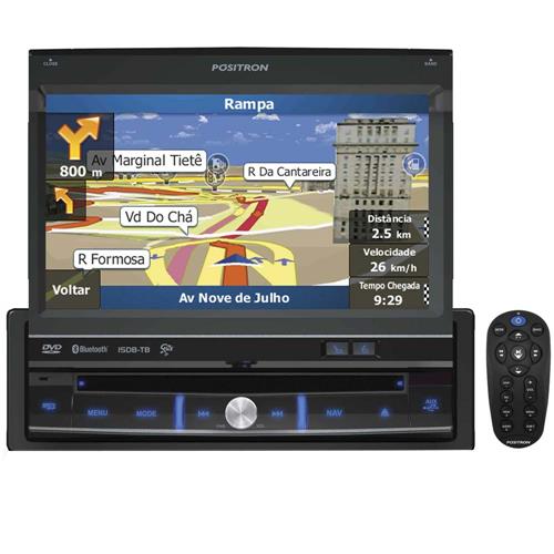 DVD Player Automotivo Pósitron SP6900 NAV com Tela 7" Touch Screen, TV Digital, GPS, Viva Voz Bluetooth, USB, Entrada Auxiliar e Controle Remoto é bom? Vale a pena?