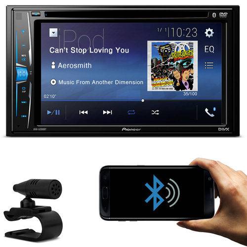 DVD Player Automotivo Pioneer Avh-A208BT 2 Din 6.2 Pol Bluetooth Android IOS USB Aux MP3 Rádio Am Fm é bom? Vale a pena?
