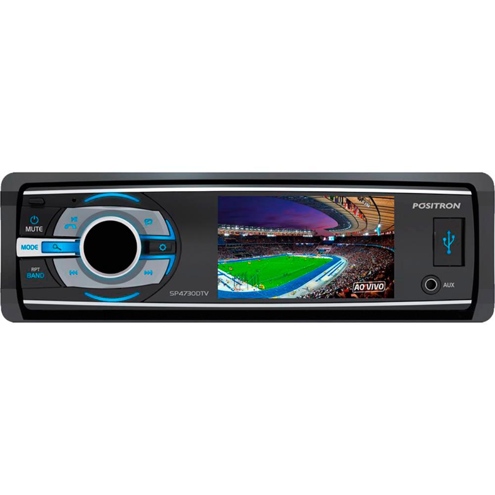 DVD Player Automotivo Positron com Controle Remoto Tela 3" Sintonizador de TV Digital USB Bluetooth Entrada Cartão SD é bom? Vale a pena?