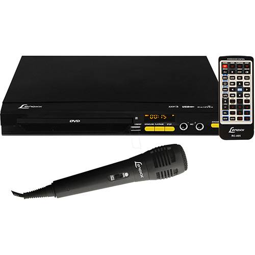 DVD Player Lenoxx DK-452 com Karaokê Pontuação e USB é bom? Vale a pena?