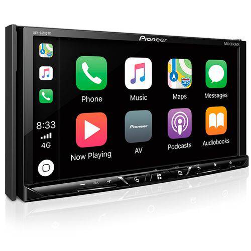 DVD Player Pioneer AVH Z5180TV 7 Polegadas USB Bluetooth TV Digital Apple CarPlay Android Auto é bom? Vale a pena?