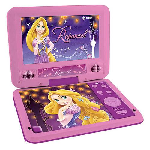 DVD Portátil Tectoy Rapunzel DVT P-4100 Entrada USB Função Ripping é bom? Vale a pena?