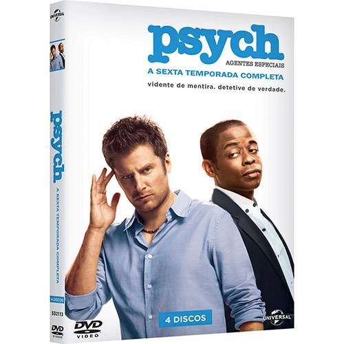 DVD - Psych - a Sexta Temporada Completa - 6ª Temporada (4 Discos) é bom? Vale a pena?