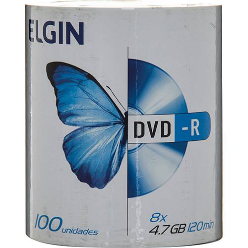 DVD-R 8x/4.7GB/120 Minutos (Pino com 100 Unidades) é bom? Vale a pena?