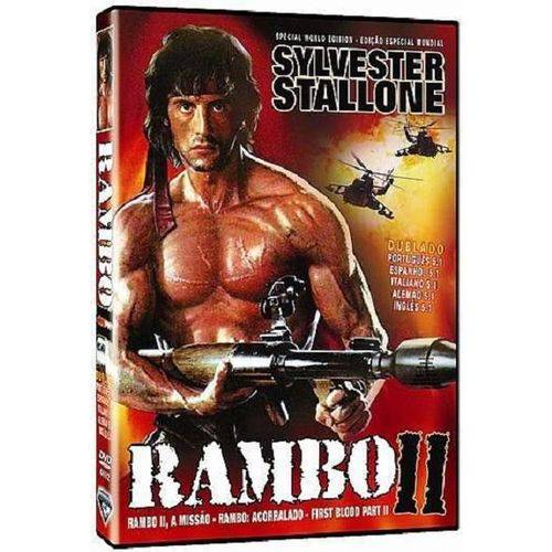DVD Rambo II - a Missão - Sylvester Stallone é bom? Vale a pena?