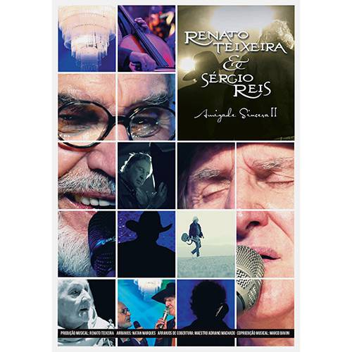 DVD - Renato Teixeira & Sérgio Reis - Amizade Sincera 2 é bom? Vale a pena?