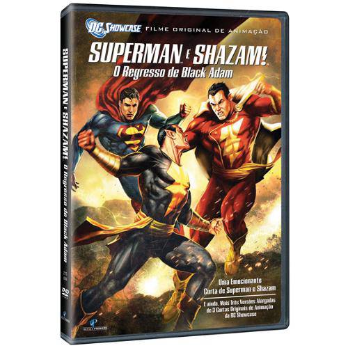 Dvd - Superman / Shazam! - o Retorno de Black Adam é bom? Vale a pena?