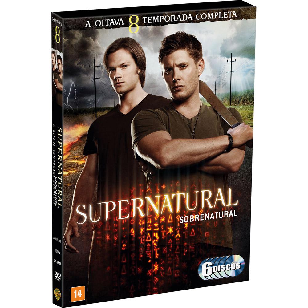 DVD Supernatural 8ª Temporada (6 discos) é bom? Vale a pena?
