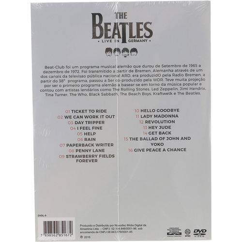 DVD - The Beatles - Live In Germany é bom? Vale a pena?