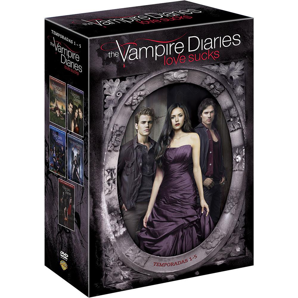 DVD - The Vampire Diaries: Love Sucks - Temporadas 1-5 (25 Discos) é bom? Vale a pena?