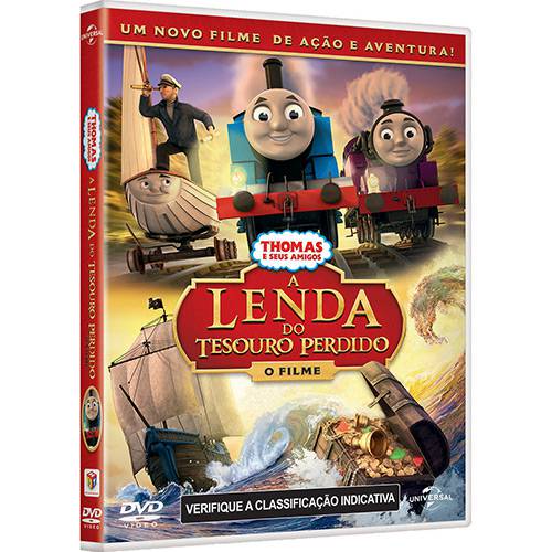 DVD - Thomas e Seus Amigos: A Lenda do Tesouro Perdido é bom? Vale a pena?