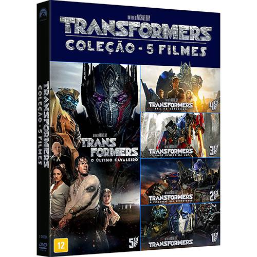 DVD - Transformers - Coleção (5 Filmes) é bom? Vale a pena?