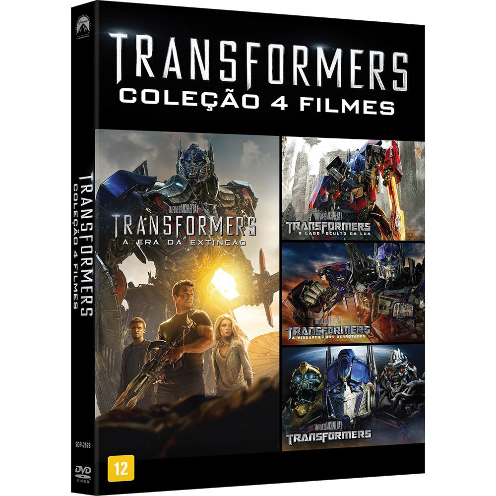 DVD - Transformers Quadrilogia (4 Discos) é bom? Vale a pena?