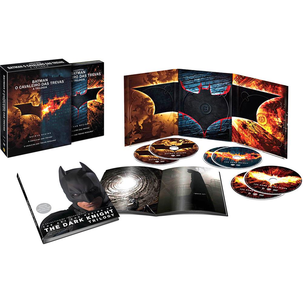DVD Trilogia Batman - Batman Begins, O Cavaleiro das Trevas e O Cavaleiro das Trevas Ressurge (6 DVDs) é bom? Vale a pena?
